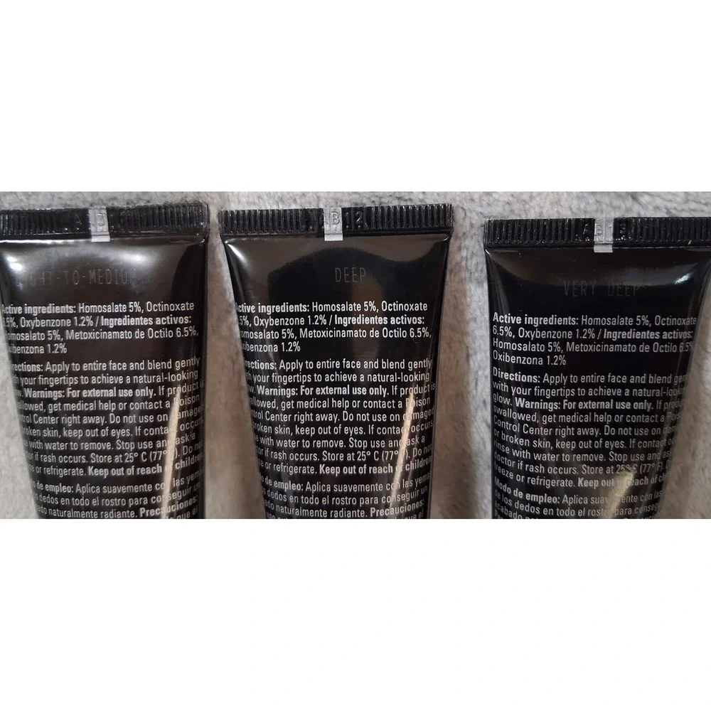 Lot of 3 Mary Kay CC Cream Sunscreen SPF 15 Light/Med Deep Very Deep Exp 1/2026